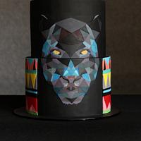 A Black Panther themed Cake! :)