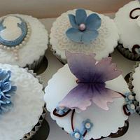 Pretty lilac Cupcakes