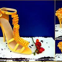 Sugar shoes featured in Cake Masters Magazine