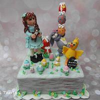 Fondant Cake Topper Sweet Easter Collaboration 