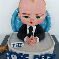 The baby boss cake.