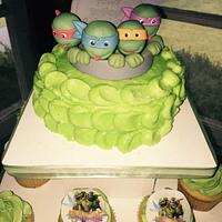 Teenage Mutant Ninja Turtle Personal Cake 