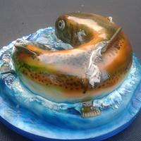 Trout cake