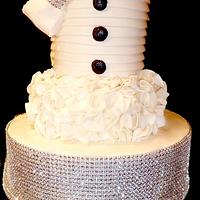 A BLING WEDDING CAKE
