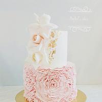 Raffle Wedding cake