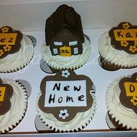 New Home Cupcakes