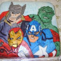 Marvel Hero Cake