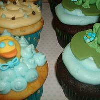 Baby Shower Boy cupcakes