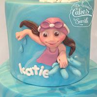 Swimming Party cake