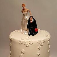 Wedding white cake