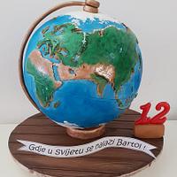 Globe cake Globe cake