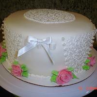 Roses & Lace Cake