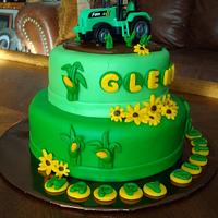Tractor Farm Cake 