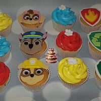 Patrol cupcakes
