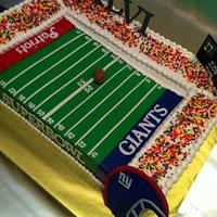 Superbowl Stadium Cake