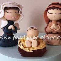 The Nativity Scene Cake