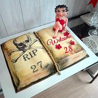 Betty boop cake