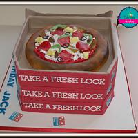 Domino's Pizza and boxes