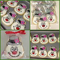 Frosty the Snowman cookies