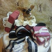 chihuahua cake