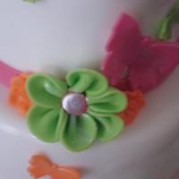 Butterflies & Dragonflies Baby Shower Cake 