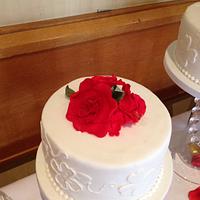 5 tier Wedding Cake