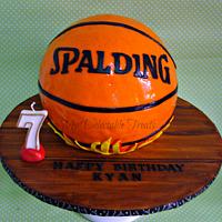 My first basketball cake