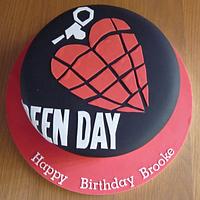 Green Day Cake