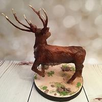 Stag cake