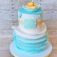 Rubber ducky baby shower