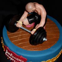 Powerlifting Cake