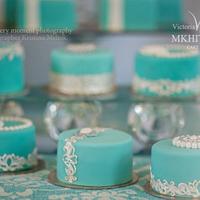 Tiffany style Dessert table