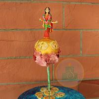 Incredible India cake collaboration - Sakthi