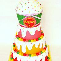 Giant cupcake - cake