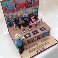 60th Birthday cake for a 'regular' of his local pub