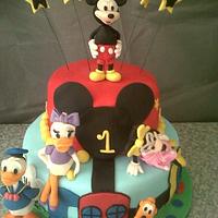 Disney Clubhouse Cake