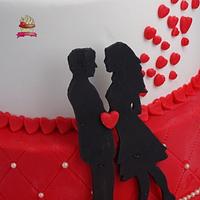 Valentine- Cake