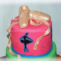 Art / ballet mash up cake