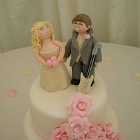 Amelia Rose Wedding Cake