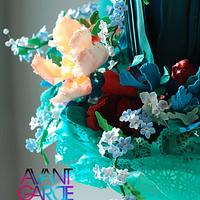 Blue Fantasy - Avant-Garde Cake