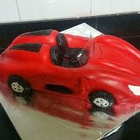 My first Ferrari cake