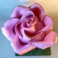 3D rose cake