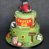 Farmers Tractor Cake