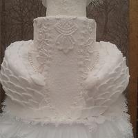Swan Lake Wedding Cake