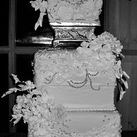 Wedding cake for a wonderful couple