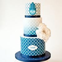 Turkish inspired Wedding Cake
