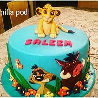 the lion king cake 