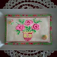 Cross stitch roses! 