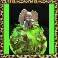 Elephant cake Elephant cake