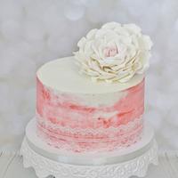 Elegant Baby Shower Cake!